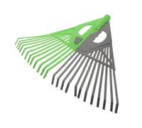 VALICLUD Cabezal de Rastrillo de Jardinería Plástico Resistente para Césped y Parterres Mini Rastrillo Pequeño para Hojas y Malezas en Jardín Herramienta para Horticultura y