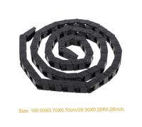 VALICLUD Cadena Arrastre Nylon para Impresoras Resistente Altas y Temperaturas Diseño Práctico y Seguro Fácil Instalación Espacios Reducidos Compatible con Impresora Doble Extrusor