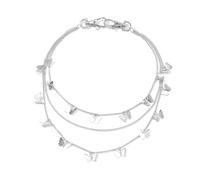 VALICLUD Cadena de Cintura Punk Hip-hop Plateada con Colgantes de Multilayer Cinturón para Pantalones Decoración de Cintura Resistente y Brillante para Mujer