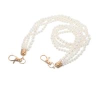 VALICLUD Cadena de Cintura Punk para Pantalones con Perlas Simuladas Accesorio de Aleación para Jeans Cadena Versátil para Bolsillos y Llaves Decoración de Moda para Festival y Fiesta