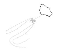 VALICLUD Cadena De Pierna Gemas De Imitación y Joyería Para Muslo Cadena Elástica Para Pierna Accesorio Bohemio Para Festivales y Fiestas De Verano