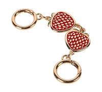 VALICLUD Cadena Extensora Para Bolsos De Diseño Fresa Accesorio Decorativo Para Alargar Correas De Bolsos y Mochilas Para Estilo Único y Moderno