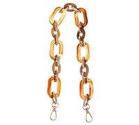 VALICLUD Cadena Para Bolso De Resina Y Aluminio Mezclado 17.7 Pulgadas Correa Decorativa Para Bolsos Y Monederos Uso Diario