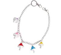 VALICLUD Cadena para Pantalones de Metal Resistente, Diseño de Seta Vintage en Colores Candy, Cadena de Cintura Unisex para Colgar Jeans y Decoración Moderna, Accesorio de Moda