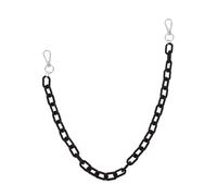 VALICLUD Cadena Para Pantalones Punk y Hip Hop, Estilo Acrílico y Metal Resistente, Colgante De Cadena De Acrílico, Para Hombres y Mujeres, Uso Casual Fiestas y Viajes, Diseño Negro Único