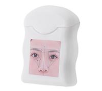 VALICLUD Cadena Regla de para de tatuajes herramientas herramienta de de regla de marca de línea de ceja delineado de hilo de nylon Black