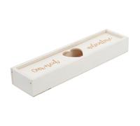 VALICLUD Caja de Madera Elegante para Test de Embarazo con Tapa Almacenamiento y para Anuncio de Embarazo Pack Original para Celebraciones y Shower