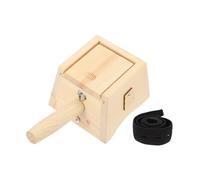VALICLUD Caja de Madera para Moxibustión Soporte para Varilla Herramienta de Terapia de Moxibustión sin Pintura Resistente al Calor Uso Doméstico para Masaje Corporal y Alivio de Cuello