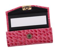 VALICLUD Caja De Pintalabios Titular De Lápiz Labial para Mujer Porta Pintalabios con Espejo Estuche Protector De Casos De Estuche De Viaje para Cuero PU