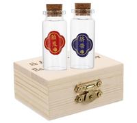 VALICLUD Caja de Recuerdos Gran Capacidad Diseño Elegante en Madera para Cordón Umbilical y Cabello Fetal Obsequio para Familias de Recién Nacidos