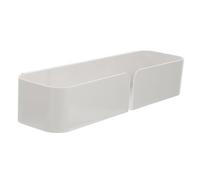 VALICLUD Caja Organizadora de Pared Multiusos Blanca Mediana Almacenamiento sin Taladro para Cocina Baño y Escritorio Soporte para Maquillaje y Objetos Pequeños