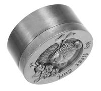 VALICLUD Caja para Guardar Dientes De Leche De Metal Caja para Mi Primer para Bebés para Guardar Recuerdos del Primer Corte De Pelo De Tu Hijo