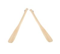 VALICLUD Calzador para Reducir el Esfuerzo y Aliviar el Dolor de Espalda Diseño Ergonómico Duradero Largo de Madera para Adecuado para Oficina y Viaje