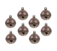 VALICLUD Campanillas de Cobre para Collares de Perros y Gatos 8 Piezas Mini Campanas Anilla para Colgar Campanas Decorativas Vintage para Mascotas Accesorio Resistente y Sonido