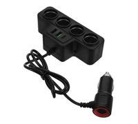 VALICLUD Cargador de Automóvil USB C Adaptador de Mechero Divisor de Potencia Compatible con Múltiples Vehículos y Accesorios