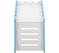VALICLUD Casa con Rampa Integrada para Hámster de PVC con Bordes Redondeados Refugio Seguro Que Proporciona un Buen Ambiente para Dormir para Animales Pequeños