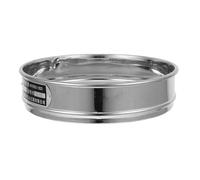 VALICLUD Cedazo de Harina 20 CM Doble Capa de Acero Inoxidable 304 Malla Fina para Laboratorio Cedazo de Tierra y Arena Herramienta Precisa para Análisis y Cribado Industrial