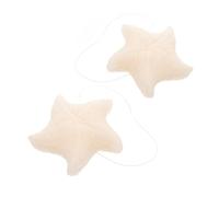 VALICLUD Cepillo de Esponja de Baño para Bebes Forma Estrella Exfoliante Suave Esponja Vegetal para Baño Infantil