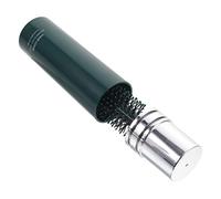 VALICLUD Cepillo De Pelo Enrollable y Rizador Portátil Pequeño, Cepillo Giratorio Antiestático Para Mujer, Uso Cabello Seco y Húmedo, Adecuado Para Viaje y Cuidado Diario