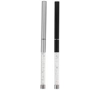 VALICLUD Cepillo para Pestañas 2piezas de Plástico Varita Espiral para Peinar y Separar Pestañas, Herramienta de Maquillaje Adecuado para Uso en Casa y Viaje
