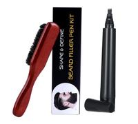 VALICLUD Cepillos Para Barba y Lápices Para Hombre Herramienta Para Peinar La Barba Lápiz Para Bigote De Calidad