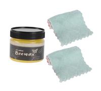 VALICLUD Cera de Abejas para Madera Natural para Pulir Muebles Cera de Abejas para Pulir Muebles Resistente al Agua para Cuidado de Madera y Tienda Color Aleatorio