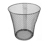 VALICLUD Cesta de Hierro Multifuncional Negra Cesta Hueca para Almacenamiento de Frutas y Verduras Cubierta Protectora para Plantas de Jardín