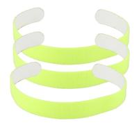 VALICLUD Cintas para Cabeza de Raqueta de Tenis Playa, Recuperador de Balones, Protector de Borde de Nylon, 3 Piezas para Actividades al Aire Libre