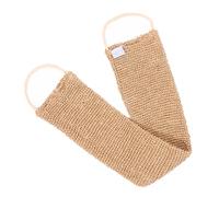 VALICLUD Cinturón Exfoliante Corporal de Yute y Ramio Marrón para Baño, Piel Eliminar Células Muertas y Suciedad Espalda
