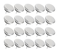 VALICLUD Clavos Deslizantes para Muebles 20 Piezas Metálicos Impermeables 27 MM Protectores de Suelo para Sofás Mesas y Sillas