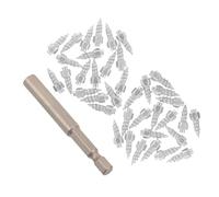 VALICLUD Clavos para Neumáticos de Coche 4X12Mm 50 Piezas con Herramienta de Instalación Tornillos Resistentes Antideslizantes para Invierno Compatibles con Camiones Motocicletas y