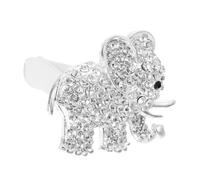 VALICLUD Clip De Perfume Para Coche Diseño De Elefante Imitación De Gemas Accesorio Ambientador Para Rejilla De Ventilación Decoración Interior Automotriz