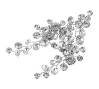 VALICLUD Clip para Zapatos de Tacón con Adornos de Desmontables para Boda Hebilla de Flor Brillante Accesorios Elegantes para Novia de Clips de Zapatos Rhinestone
