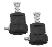 VALICLUD Clips de Bloqueo para Mango Retráctil de Maleta, Accesorios Aplicables de Repuesto para Equipaje, Kit de Reemplazo Telescópico Resistente de PVC para Maletas de Viaje, Pack de 2