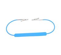 VALICLUD Clips de Bufanda de Metal con de Silicona Planas Sujetadores de Pañuelo de Doble Cabeza para Clínicas Soporte para Baberos y Servilletas con de