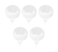 VALICLUD Colador de Miel de Malla Fina de Nailon 5 Unidades, Filtro Cónico Doble Capa 35x35x30 Cm, Bolsa Lavable para Filtración de Miel en Apicultura y Cocina Doméstica