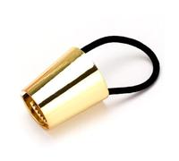 VALICLUD Coletero Punk De Metal Dorado Abierto 1 Unidad 4,2x3,8 Cm Banda Elástica Para Cabello Mujer Niñas Accesorio Para Peinados Modernos