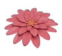 VALICLUD Colgante de Pared de Hierro Forjado Flor Artificial Rosa Decoración de Pared DIY para Salón Adorno Floral Creativo para Hogar Bar y Restaurante Diseño Nórdico Elegante