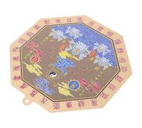 VALICLUD Colgante Feng Shui Bagua, Placa de Pared Bagua China, Latón, Diseño Clásico, Amuleto para Alejar el Mal y Atraer Bendiciones, para Salas de Estar y Oficinas