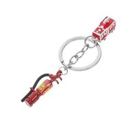 VALICLUD Colgante Temático de Bombero con Camión y Extintor Accesorio Decorativo Resistente para Bolsas y Llaves Diseño Creativo y Detallado