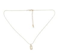 VALICLUD Collar Colgante Creativo Con Número 7 De Acero Inoxidable Dorado, Cadena De Clavícula Ajustable Para Mujer, Joyería Casual Para Fiestas y Uso Diario