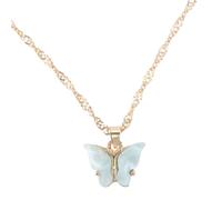 VALICLUD Collar con Adorno de Acrílico Delicado para Mujer Cadena de Clavícula Elegante Colgante Decorativo para Eventos Especiales como Fiestas de Cumpleaños