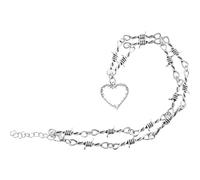 VALICLUD Collar Gargantilla De Para Mujer Con Colgante De Joyería De Gótico y Urbano Para y Ocasiones Especiales