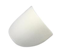 VALICLUD Color Claro 20 Pares de Hombreras de Esponja Prácticas para Coser, Lavables a Máquina y Limpieza en Seco, Ideales para Vestidos y Prendas de Punto