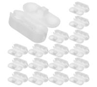 VALICLUD Conectores para Cadena de Persianas Enrollables 150 Piezas de Plástico Clips de Repuesto para Cortinas Verticales Cuentas Accesorios Compatibles para Ventanas y Hogar