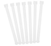 VALICLUD Conectores para Persianas Verticales 100mm de Plástico Accesorios para Cortinas de Oficina y Hogar Piezas de Ubicación para Cadena de Cortina 50 Unidades