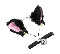 VALICLUD Conjunto De Collar y Diadema Para Festivals Para Cosplay Orejas Gatita Decorativas