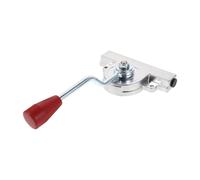 VALICLUD Controlador Manual de Aceleración para Camión Mezclador, Palanca Push-pull de Acero Inoxidable en Color Plateado, Manija Ergonómica para Control del Motor Fuera de Borda, Conjunto