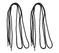 VALICLUD Cordones para Botas Resistentes al Calor 2 Pares Ignífugos 100 CM para Calzado de Seguridad y Uso Industrial Color Negro