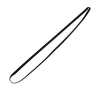 VALICLUD Correa de Goma Negra para Fonógrafo de Alto Rendimiento, Resistente y Flexible, Cinturón de Repuesto para Tocadiscos de Vinilo de 49 Cm
